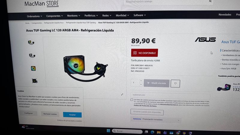 Ordenador Gaming RGB afbeelding 6