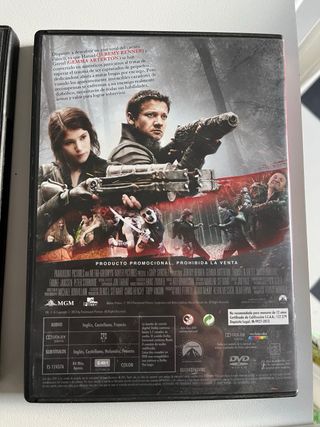 Hansel y Gretel: Cazadores de Brujas DVD