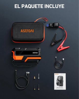 Arrancador Coche 5000A + Compresor Aire 150PSI