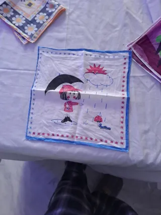 Sciarpe antiche floreali