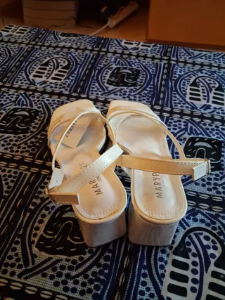 Sandalias Marypaz Beige Talla 38