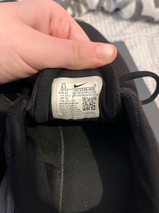 Bambas nike running mujer.