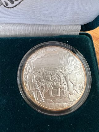 Colección 4 Monedas Plata Velázquez