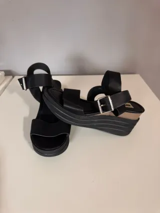 Suecos Sandalias Plataforma Mujer Talla 39