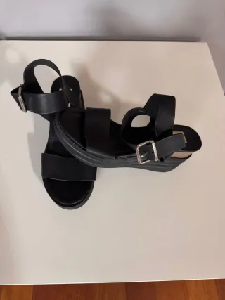 Suecos Sandalias Plataforma Mujer Talla 39