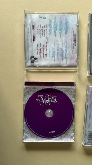 Pack 3 CDs Violetta Disney