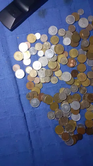 Lote de monedas antiguas