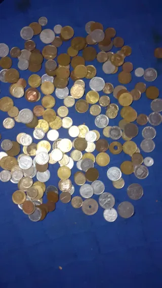 Lote de monedas antiguas