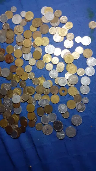 Lote de monedas antiguas