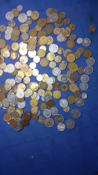 Lote de monedas antiguas