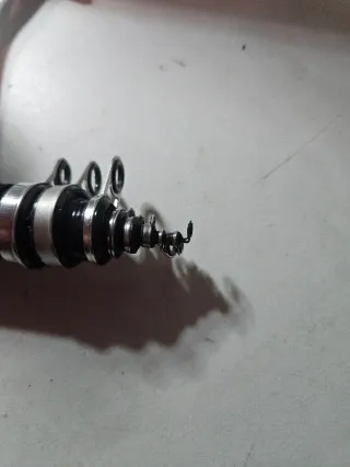 Caña y carrete de pesca Nx2000