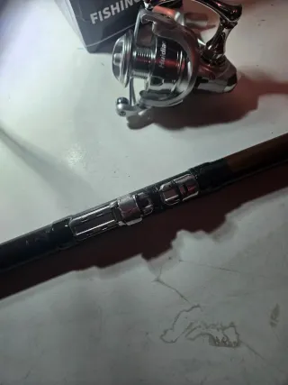 Caña y carrete de pesca Nx2000