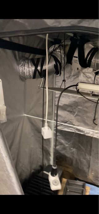 Armario de cultivo interior,filtro y luz led inclu