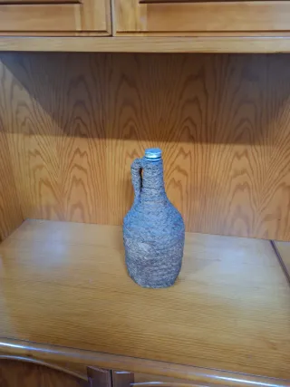 Botella rústica funda de esparto