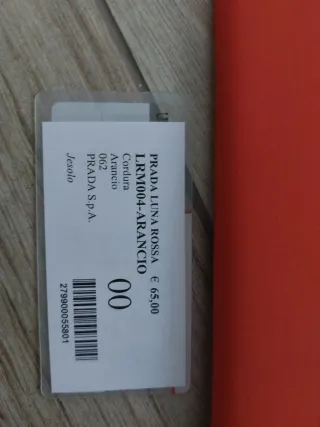 Portafoglio Luna Rossa Nuovo con Cartellino