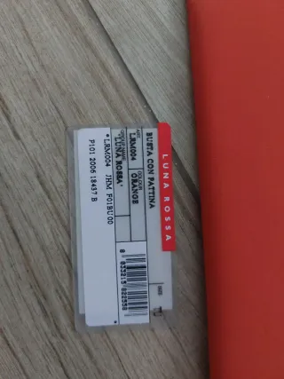 Portafoglio Luna Rossa Nuovo con Cartellino