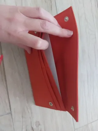 Portafoglio Luna Rossa Nuovo con Cartellino