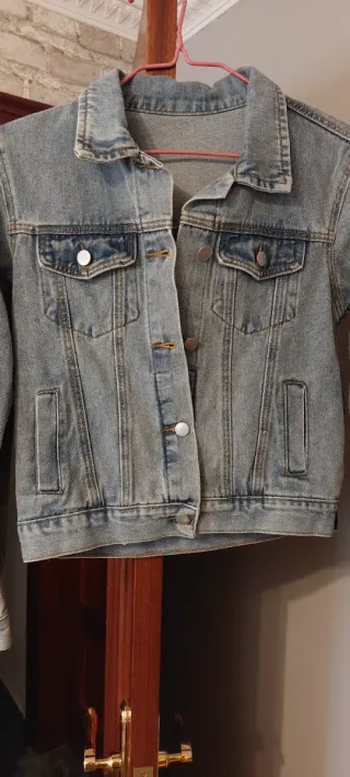 Chaqueta tejana vaquera mujer