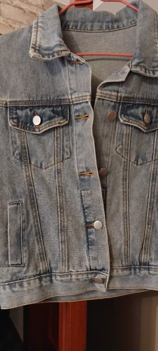 Chaqueta tejana vaquera mujer