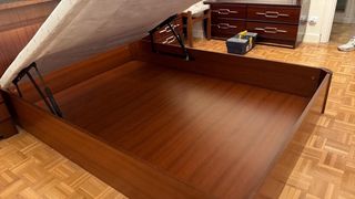 Canape cama 135x190 madera