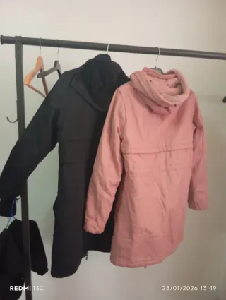 Lote 2 parkas mujer