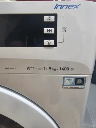 Lavadora Indesit 9kg 1400rpm