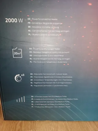 Radiador Cecotec Ready Warm 6600 Turbo Convection