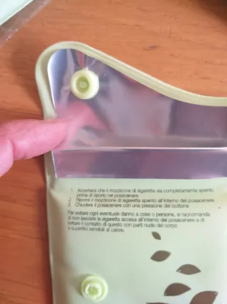 Posacenere tascabile da viaggio