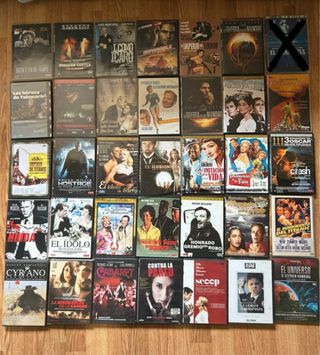 DVDs en buen estado. Precio por unidad.