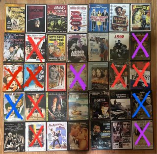 DVDs en buen estado. Precio por unidad.