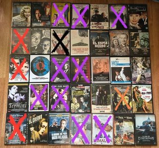 DVDs en buen estado. Precio por unidad.