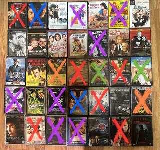 DVDs en buen estado. Precio por unidad.