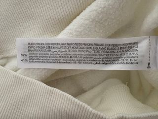 Sudadera Bershka Blanca Estampado Ave