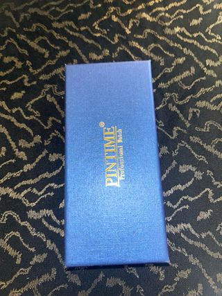 Reloj PIN TIME Negro y Plateado PRECIO NEGOCIABLE