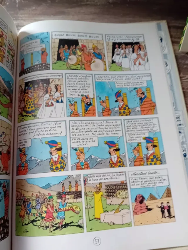 2 libros de Tintín