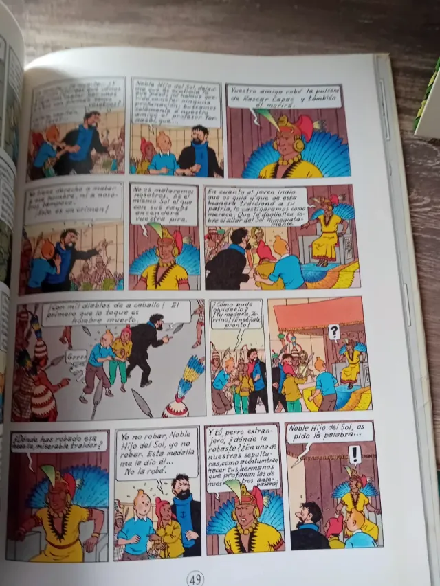 2 libros de Tintín