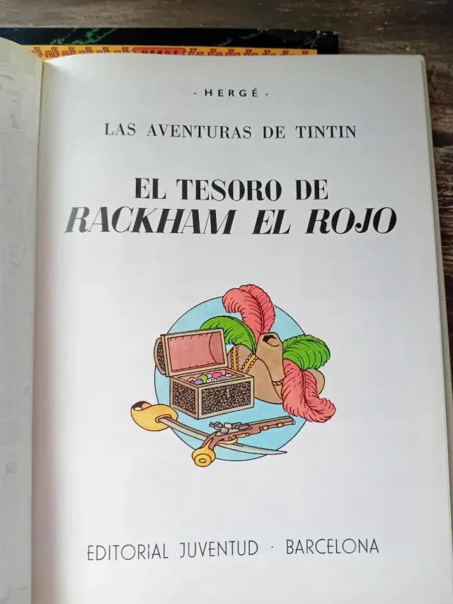 2 libros de Tintín