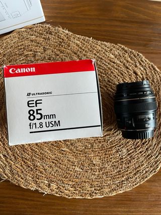 Objetivo Canon EF 85mm f/1.8 USM