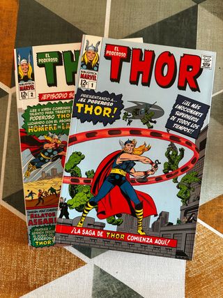 Biblioteca Marvel el poderoso Thor 1 y 2