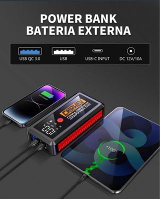 Arrancador de Baterías 5000A