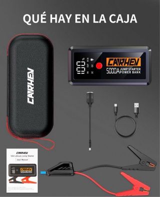 Arrancador de Baterías 5000A