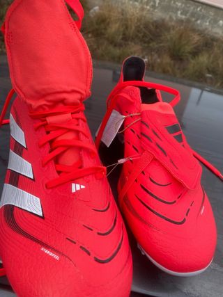 Zapatillas Fútbol Adidas Predator Rojas