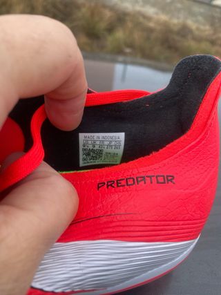 Zapatillas Fútbol Adidas Predator Rojas