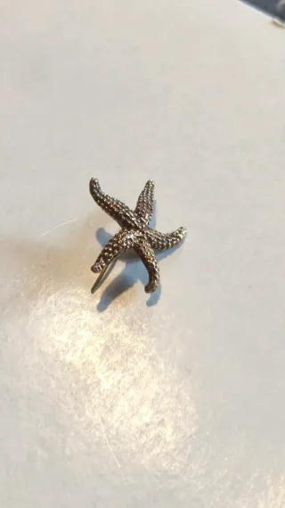 Spilla Stella Marina Argento 925 Vintage