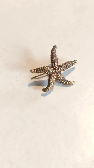 Spilla Stella Marina Argento 925 Vintage