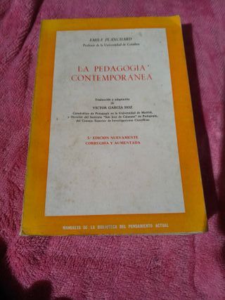 pedagogia contemporanea