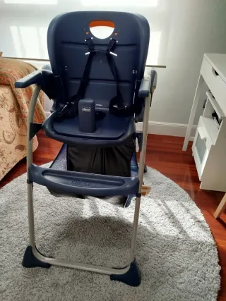 Trona plegable Chicco para bebé, con y sin bandeja