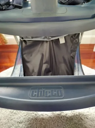 Trona plegable Chicco para bebé, con y sin bandeja