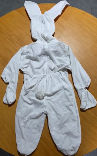 Disfraz Conejo Blanco Carnaval Infantil