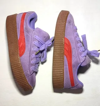 Puma Fenty Viola Scamosciate